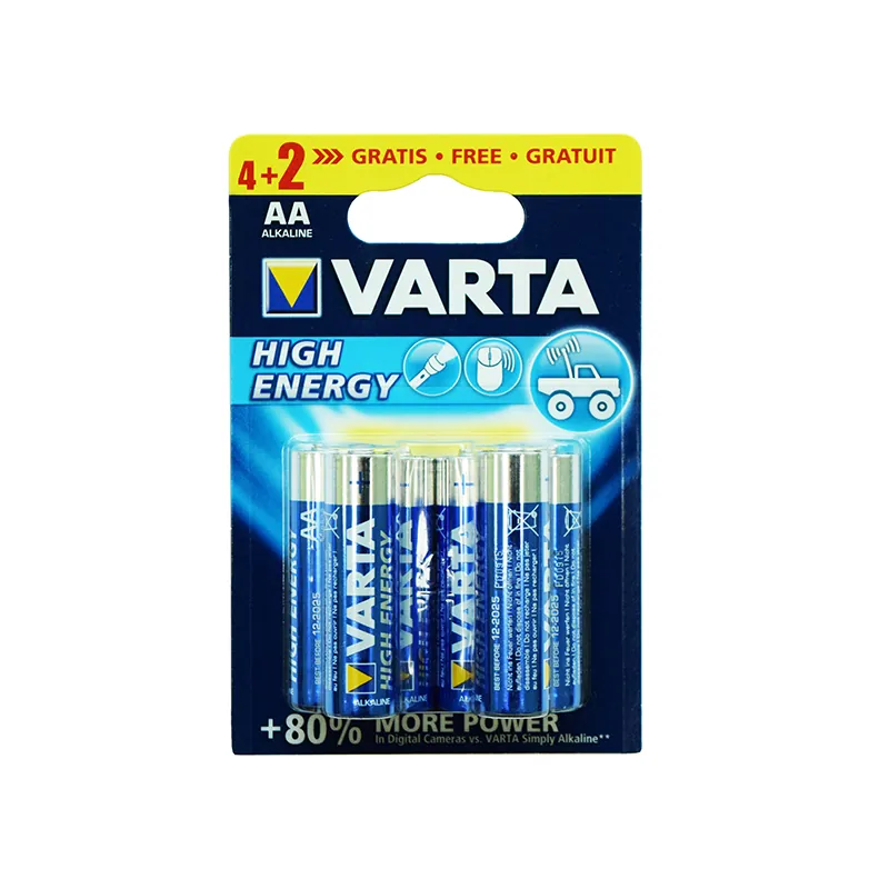 Baterie Alcalina Longlife Power LR06 Blister 6BUC Varta