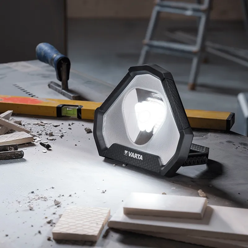 Lanterna Reflector LED Workflex Stadium Varta