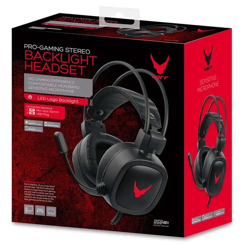 Casti Hi-Fi Stereo Gaming Varr