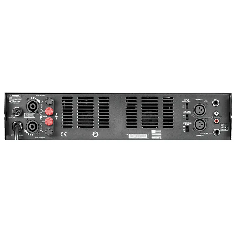 Amplificator Profesional 8OHMI 2000W RMS / 4OHMI 2600W Bridge