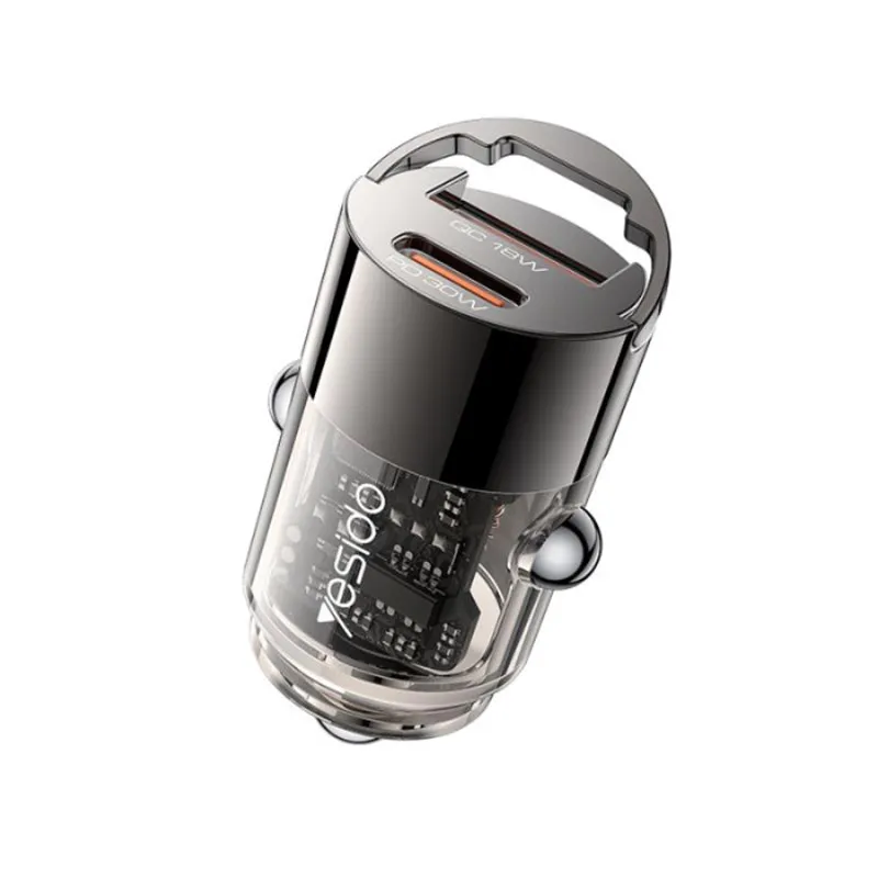 Incarcator Auto PD30W USB-A si USB-C