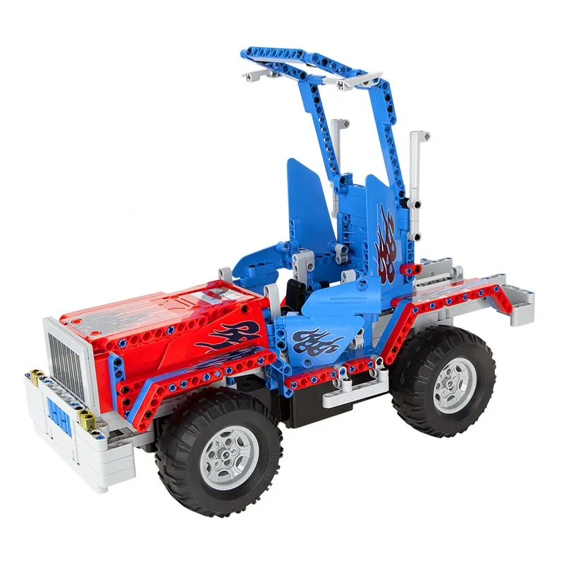Masina Rc 531 Piese Blocks Truck By Quer