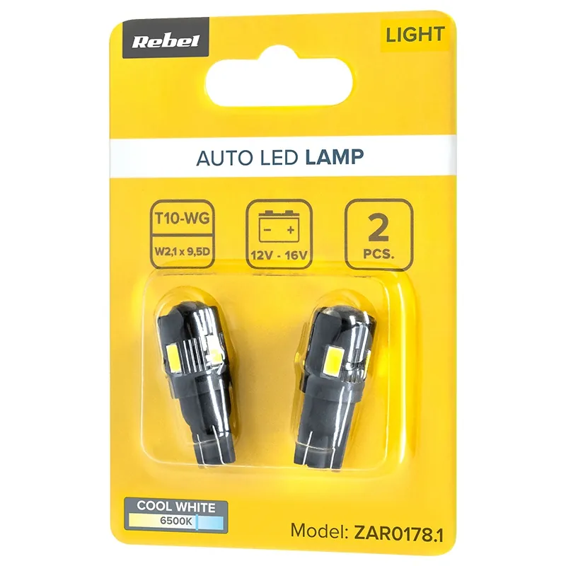 Bec LED Auto Canbus T10 5730 12V  Blister 2 Buc