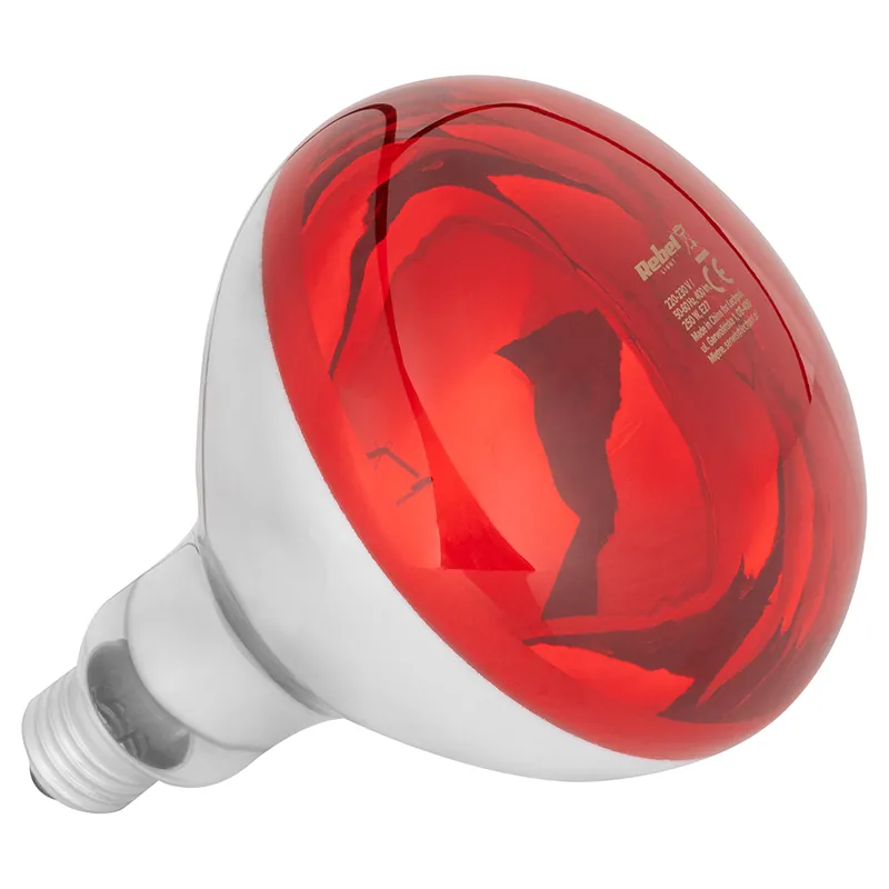 Bec Infrarosu Crestere Pui E27 R125 100W Rebel