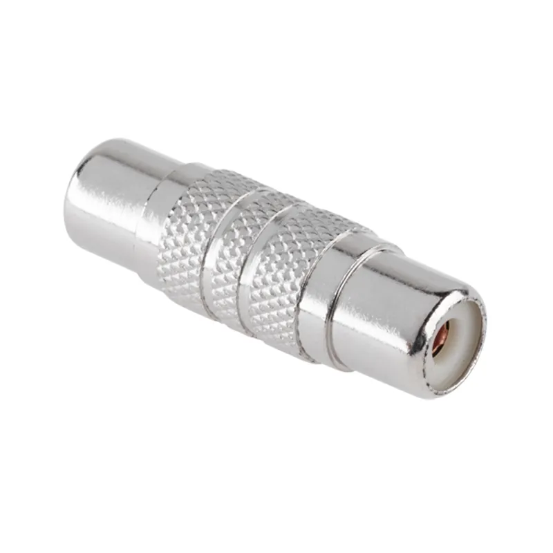 Adaptor RCA Mama-RCA Mama Metalic