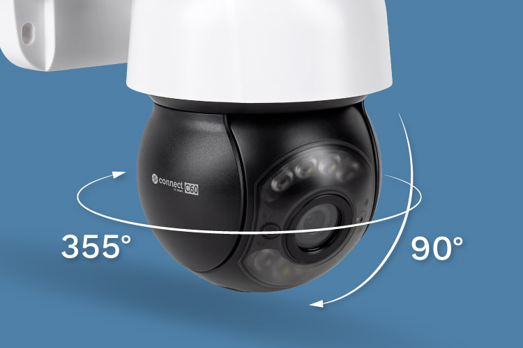 Pentru a vedea mai multe Camera rotativa de exterior