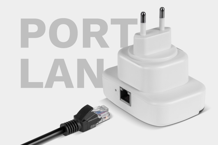 Functionalitate larga RAnge extender wifi cu port LAN