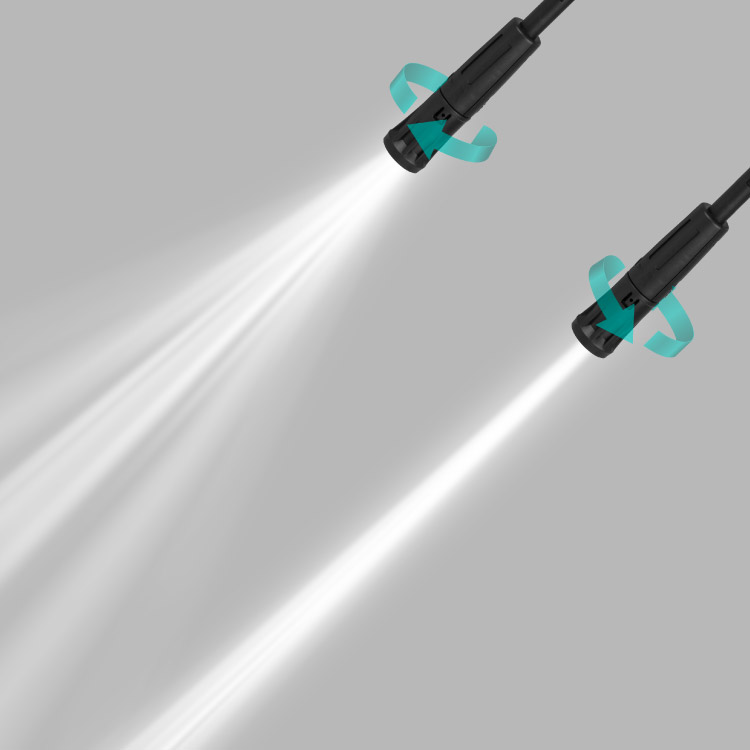 Reglarea debitului Aparat de spalat cu debit reglabil