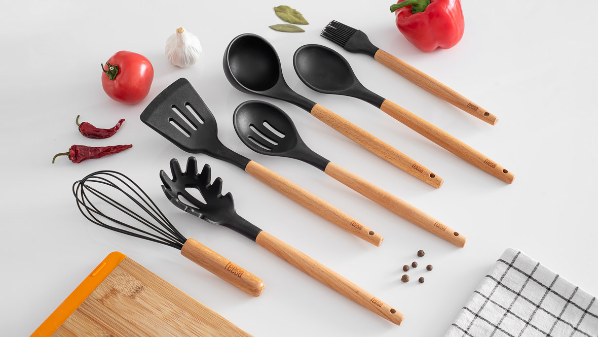 Set ustensile bucatarie Teesa Set ustensile bucatarie Teesa