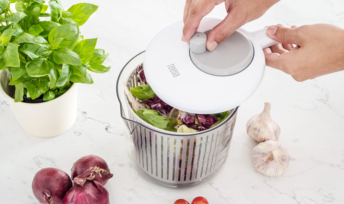 Centrifuga manuala salata 2,5 l Centrifuga manuala salata Teesa