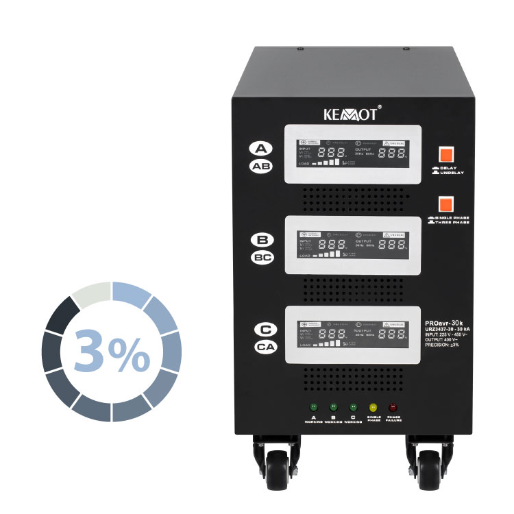 Stabilizator de tensiune cu servomotor Stabilizator de tensiune cu servomotor