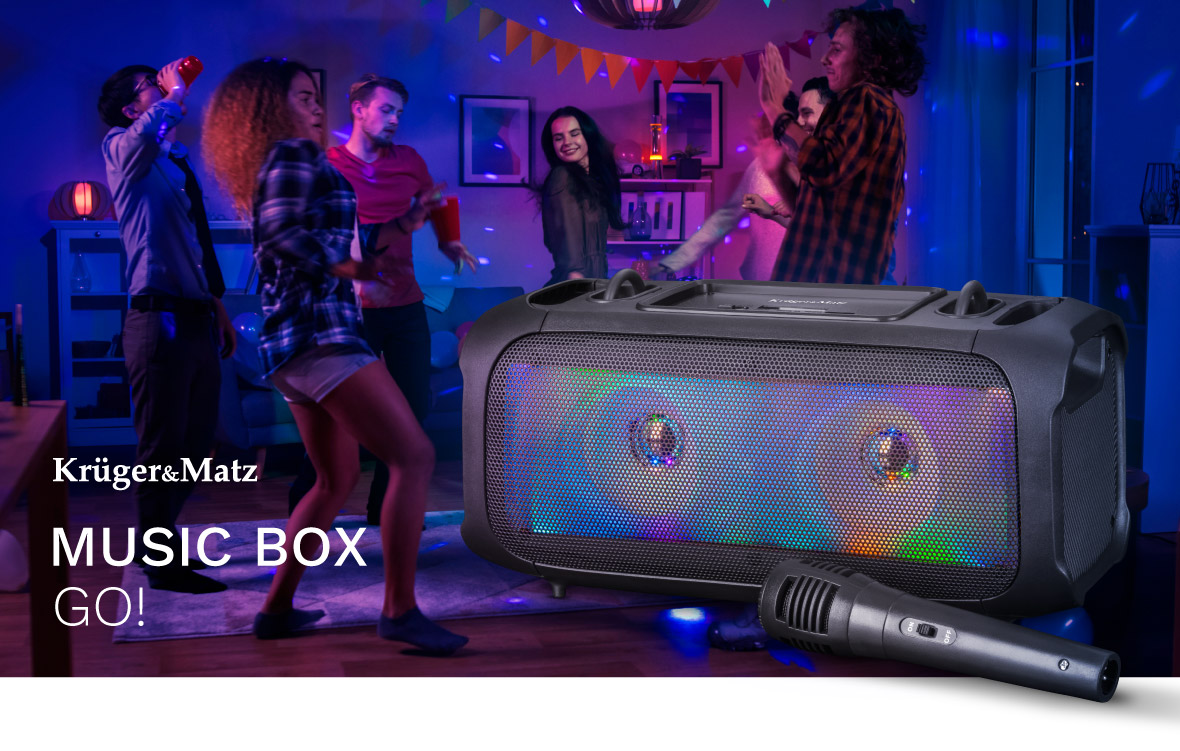 KM0559 Boxa Bluetooth Music Box Go! KM0559 Boxa Bluetooth Music Box Go!