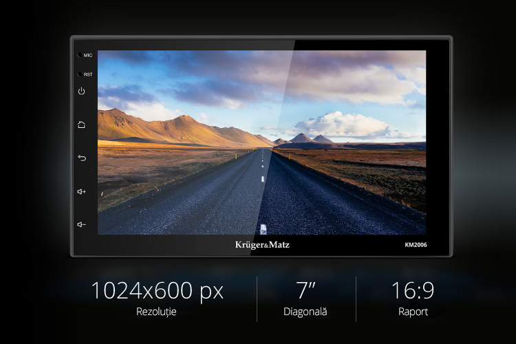 E timpul sa faci o schimbare pentru masina ta! Incepe cu un radio auto si alege modelul KM 2006 de la Kruger&Matz. Acesta are  2 DIN si ecran de tip touch screen de 5