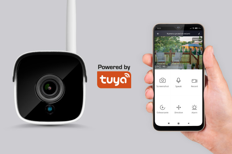 Smart home Camera wireless de exterior