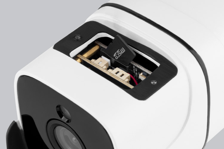 Pod stałą obserwacją Camera de exterior cu card SIM