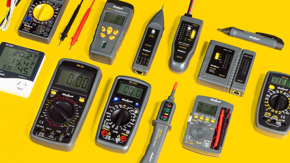Clampmetru Rebel Tools RB-266