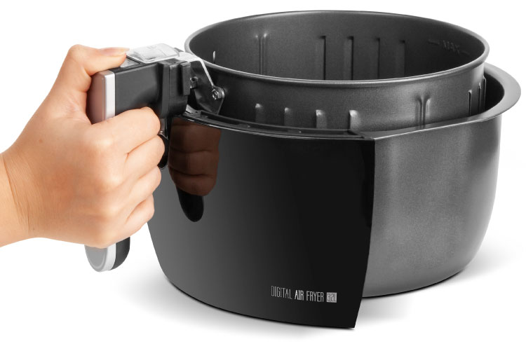 Friteuza air fryer cu bol de 3l Friteuza air fryer cu bol de 3l