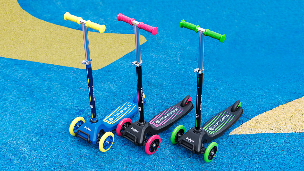 Trotineta pentru copii cu 3 roti Kids Wheels Rebel Trotineta pentru copii cu 3 roti Kids Wheels Rebel