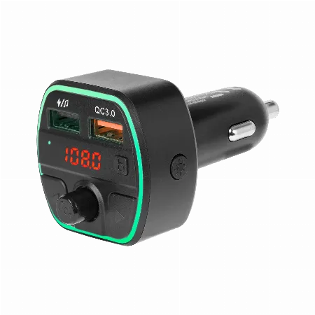 Transmiter FM auto cu Bluetooth 5.0 si 2 porturi USB