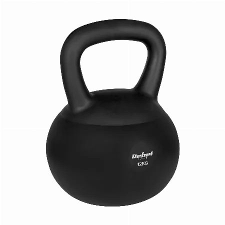 Kettlebell moale din vinil 12 kg Rebel Active