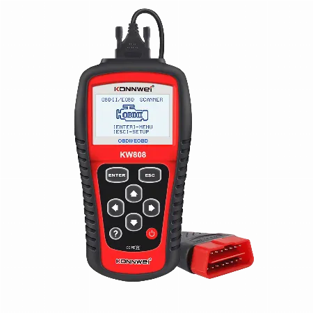 Tester diagnostic auto OBD2 Konnwei KW808