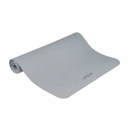 Mata gimnastica Rebel Active 200x90 cm, grosime 1 cm, TPE, gri