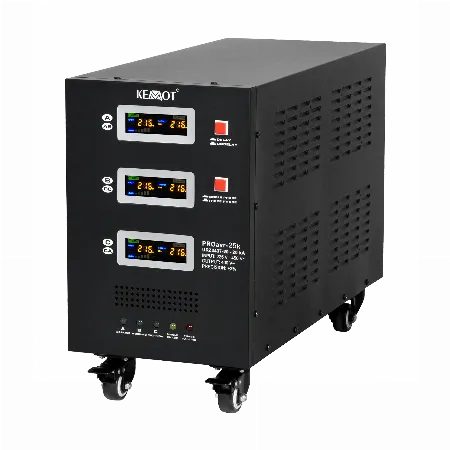 Stabilizator automat de tensiune trifazat KEMOT PROavr-25k, 25000 VA, cu servomotor