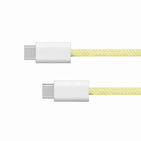 Cablu USB tip C - USB tip C 60 W 1,5 m galben Kruger&Matz