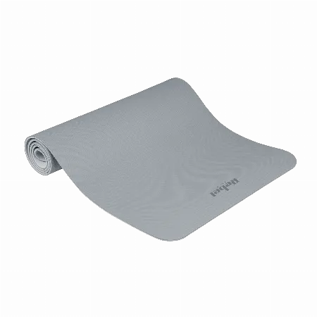 Saltea de gimnastica Rebel Active 183x61 cm, grosime 6 mm, TPE, gri
