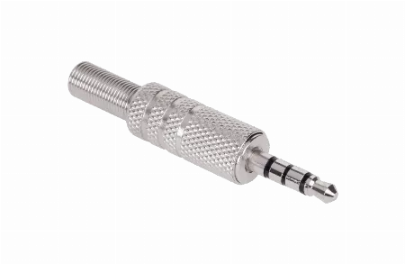 Mufa jack 3.5 mm tata metalica, 4 contacte