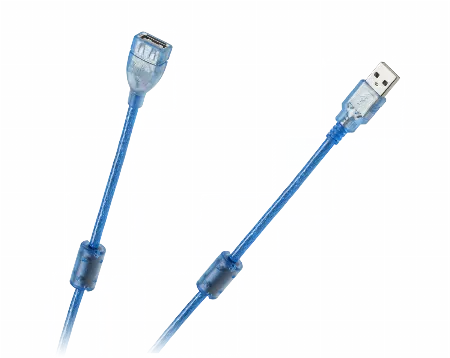 Cablu prelungitor USB 2.0 tata A - mama A ecranat 5 m