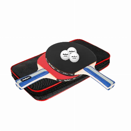 Set tenis de masa Rebel Active cu 2 rachete, 3 mingi si etui