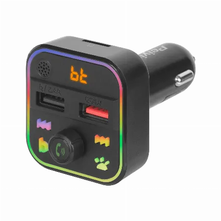 Transmiter FM auto cu Bluetooth 5.3 si 2x USB