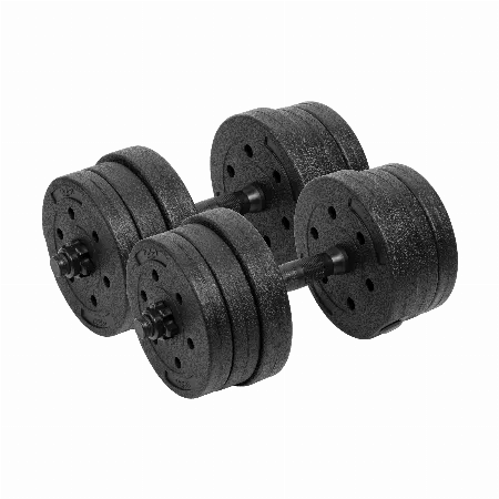 Set 2 gantere reglabile 2x10 kg Rebel Active