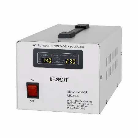 Stabilizator automat de tensiune cu servomotor KEMOT MSER-1000, 1000 VA