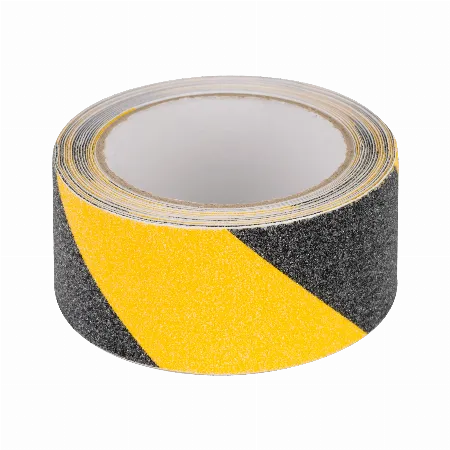 Banda antiderapanta REBEL 50 mm x 5 m, negru-galben