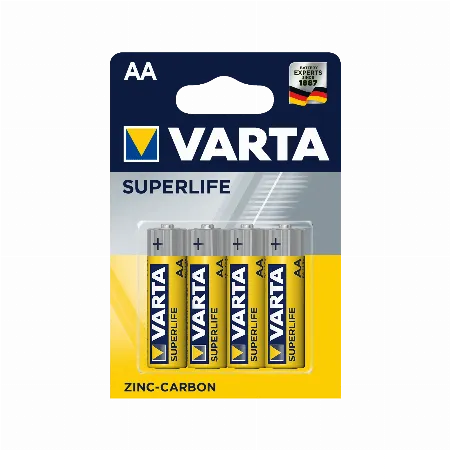 Baterie VARTA Super Heavy Duty AA, 1,5 V, blister cu 4 bucati