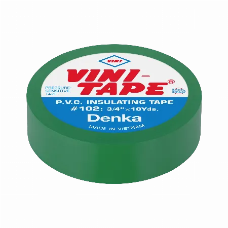 Banda izolatoare din PVC VINI #102 verde
