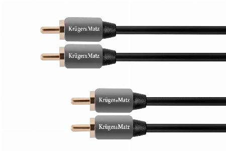 Cablu 2RCA-2RCA 180 cm Kruger&Matz