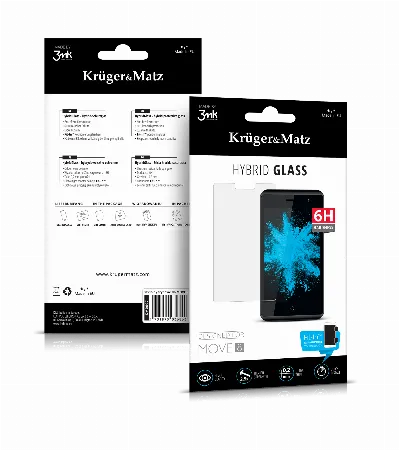 Sticla protectie hibrida Kruger&Matz pentru Move 8