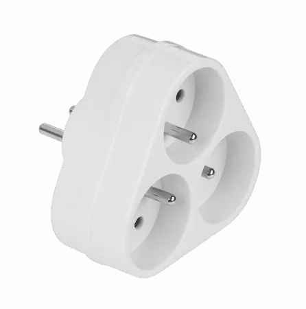 Splitter priza Rebel URZ3059, 1 la 3