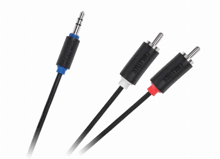 Cablu Jack 3.5 mm - 2 x RCA Cabletech Standard 5 m