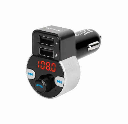 Transmiter FM Bluetooth cu 2 porturi USB