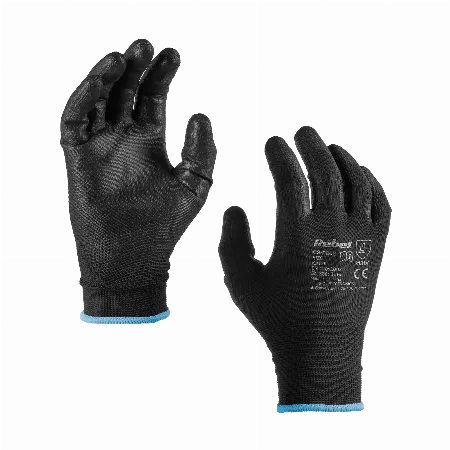 Manusi de lucru poliuretan Rebel CS-P002, marime 9/L, set 12 buc.