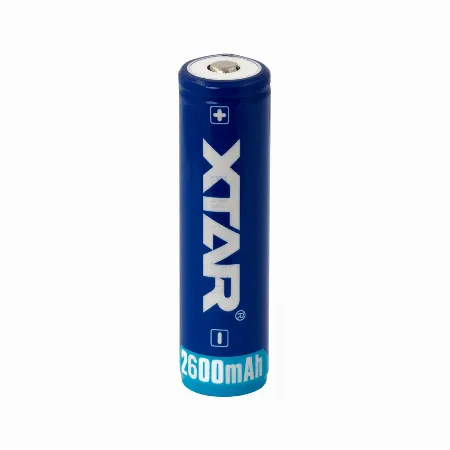 Acumulator XTAR 18650 Li-ion 3,7 V 2600 mAh cu protectie