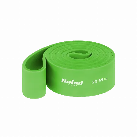 Banda elastica latex Rebel Active Power Band PL-5, verde, 23-55 kg