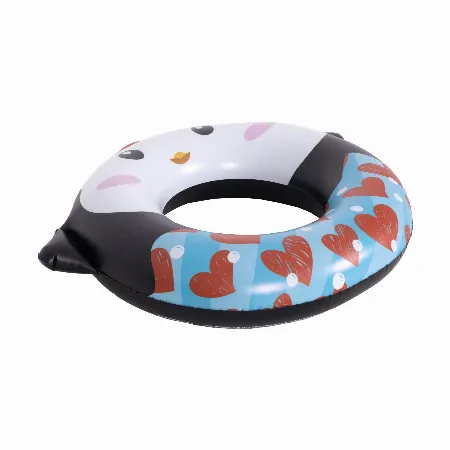 Colac gonflabil pentru piscina SunClub, model pinguin, 60 cm