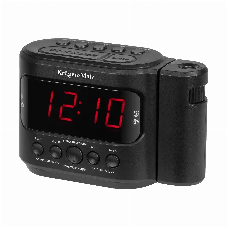 Radio cu ceas Kruger&Matz KM0827 cu proiectie ora, AM/FM