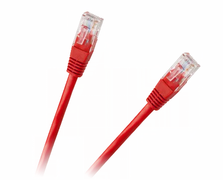 Patchcord UTP cat. 6e, 8 fire, CCA, rosu, 3 m