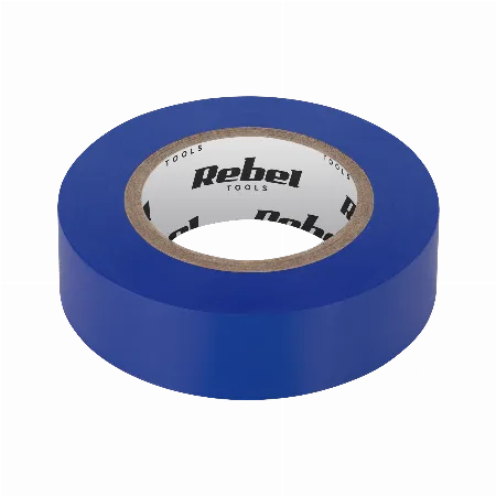 Banda izolatoare albastra REBEL 0,13 mm x 19 mm x 20 yd